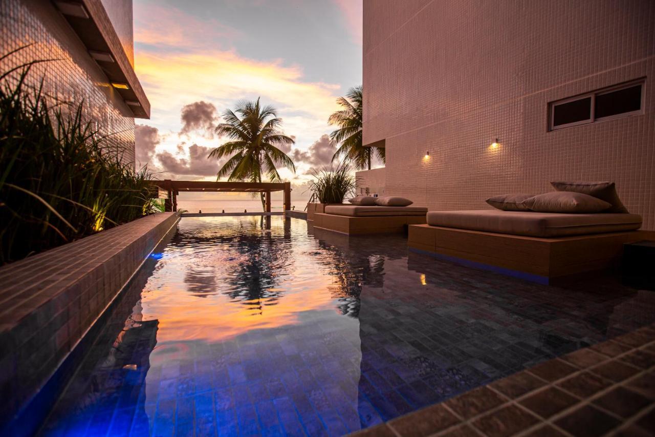 Apartamento Com Jacuzzi Na Beira Mar De Joao Pessoa No Branco Haus Ngoại thất bức ảnh
