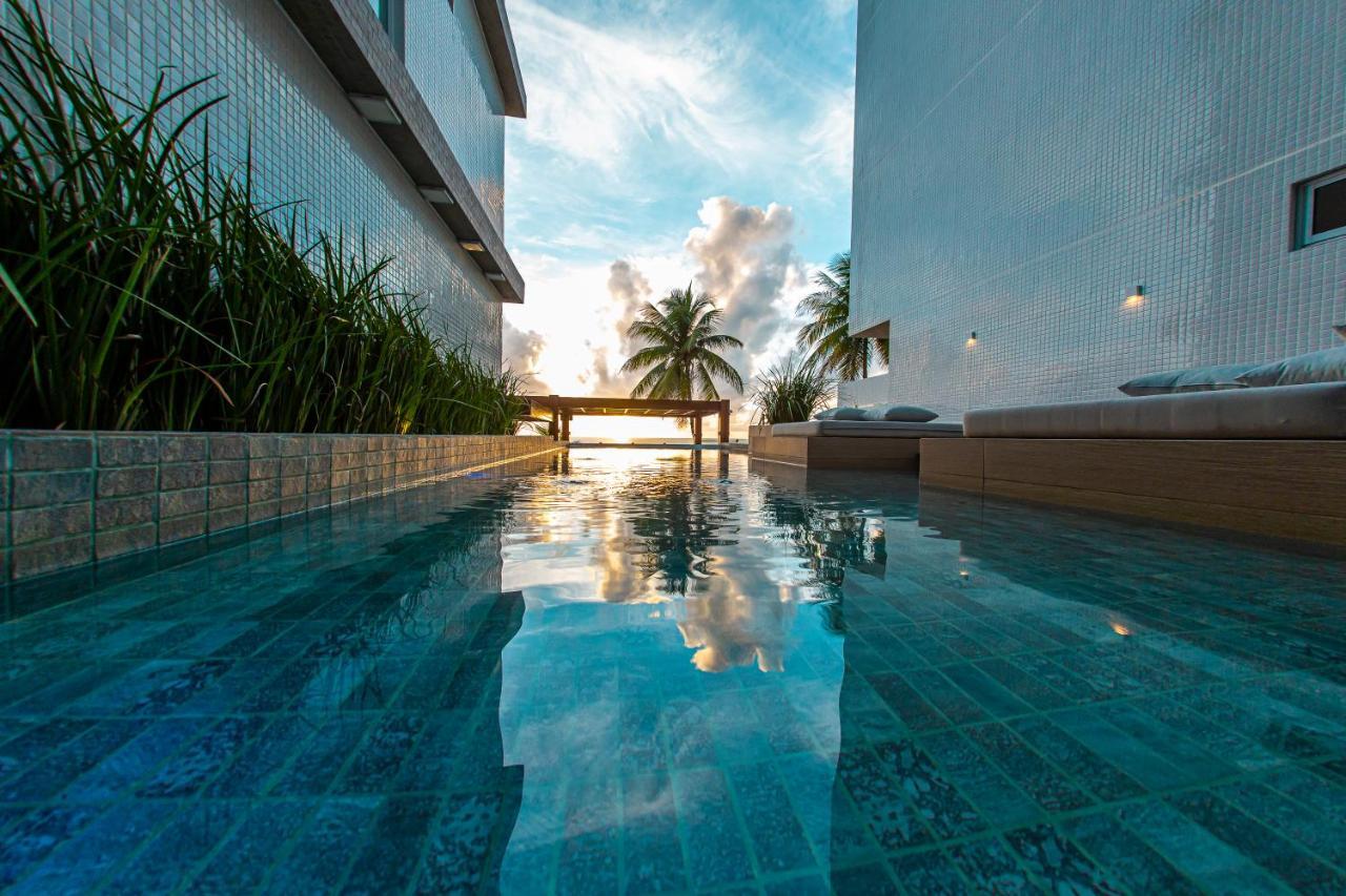 Apartamento Com Jacuzzi Na Beira Mar De Joao Pessoa No Branco Haus Ngoại thất bức ảnh
