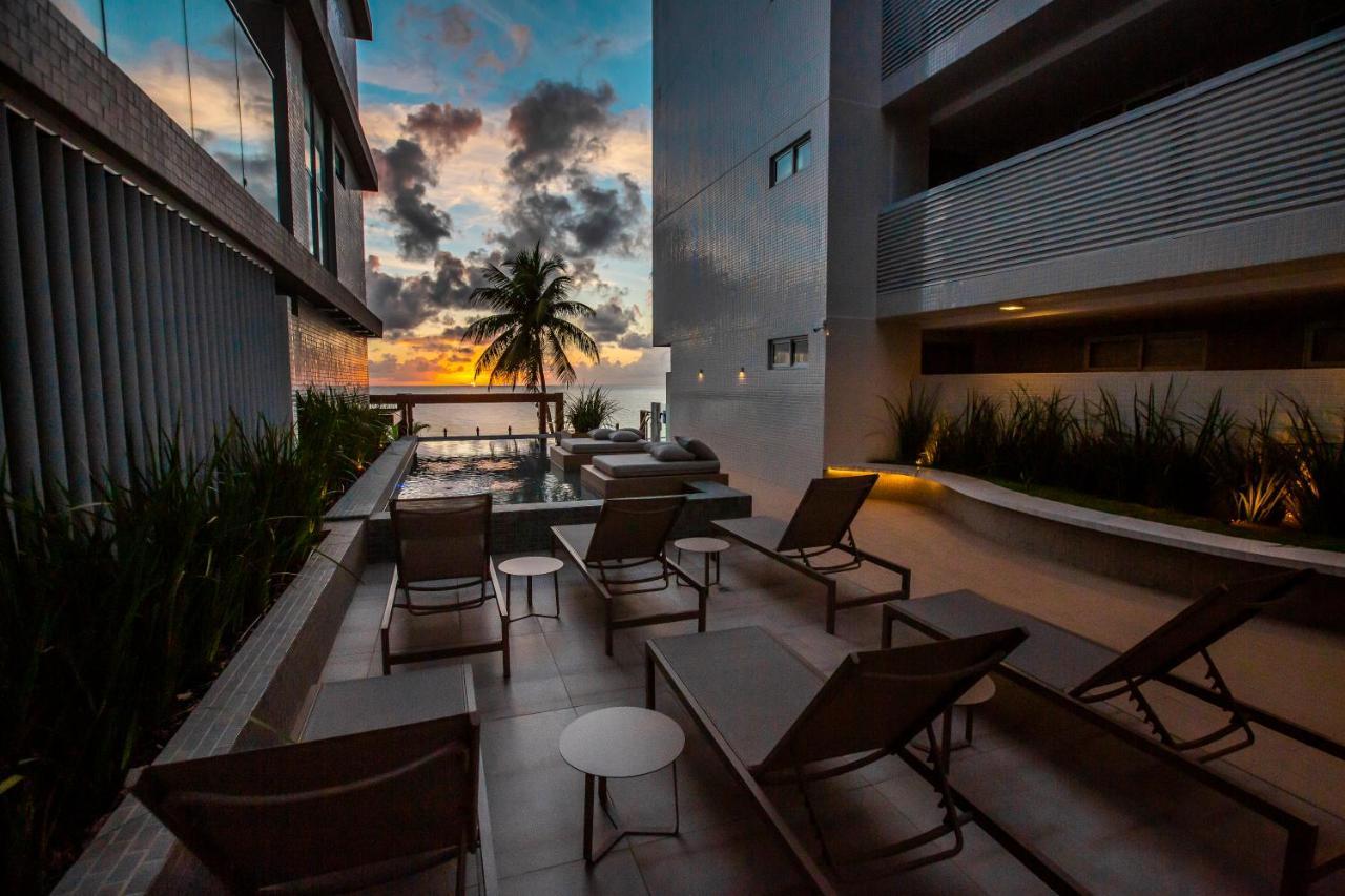 Apartamento Com Jacuzzi Na Beira Mar De Joao Pessoa No Branco Haus Ngoại thất bức ảnh